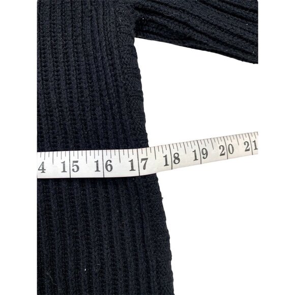 Madewell Women’s Black Sweater With Slit Sides - Picture 4 of 5